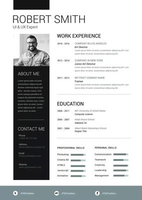 設(shè)計(jì)師如何打造完美簡歷，附贈專屬PSD與AI模板資源